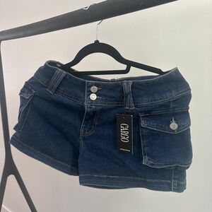 Urban Cargo Denim Shorts